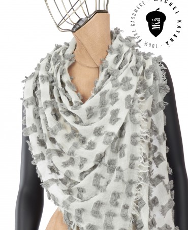 Палантин Унисекс CutT.W100_24DMW-11.1/GR